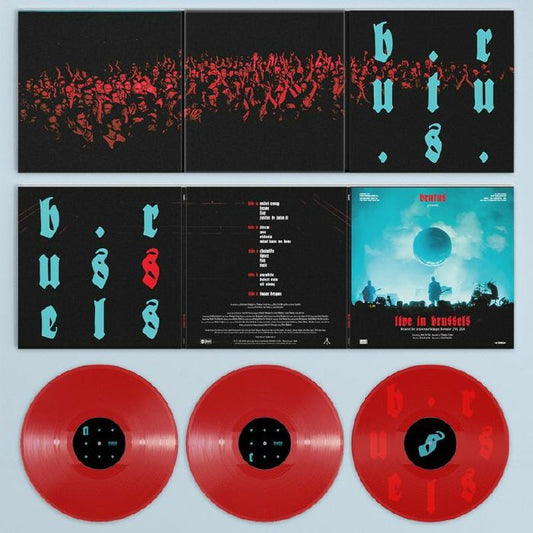 Brutus - Live in Brussels [Red coloured vinyl 3LP]