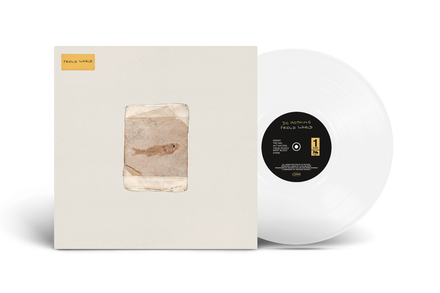 Do Nothing - Friend World [Milky Clear Vinyl]