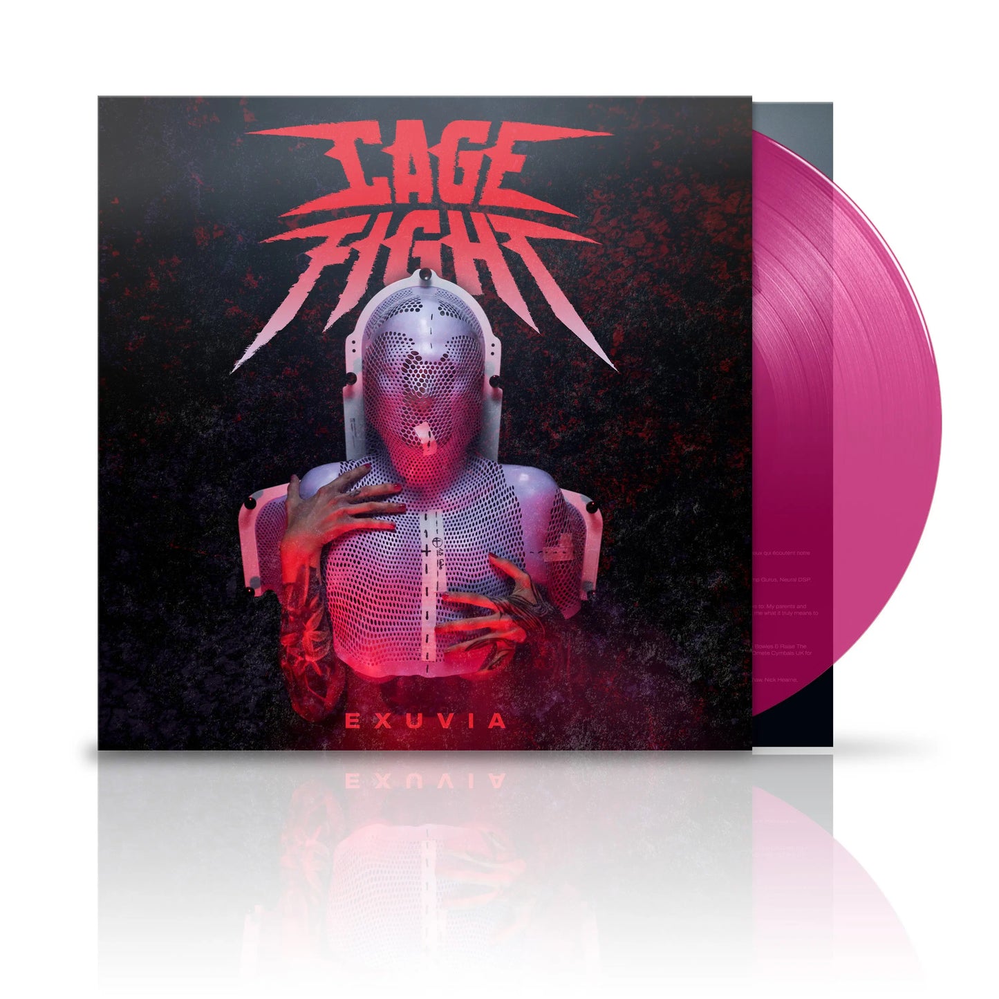 Cage Fight - Exuvia [Transparent Magenta Vinyl]