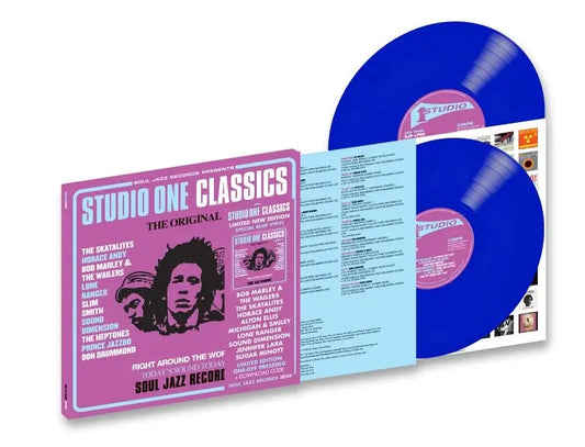 VA / Soul Jazz Records Presents - STUDIO ONE CLASSICS [Blue vinyl edition]