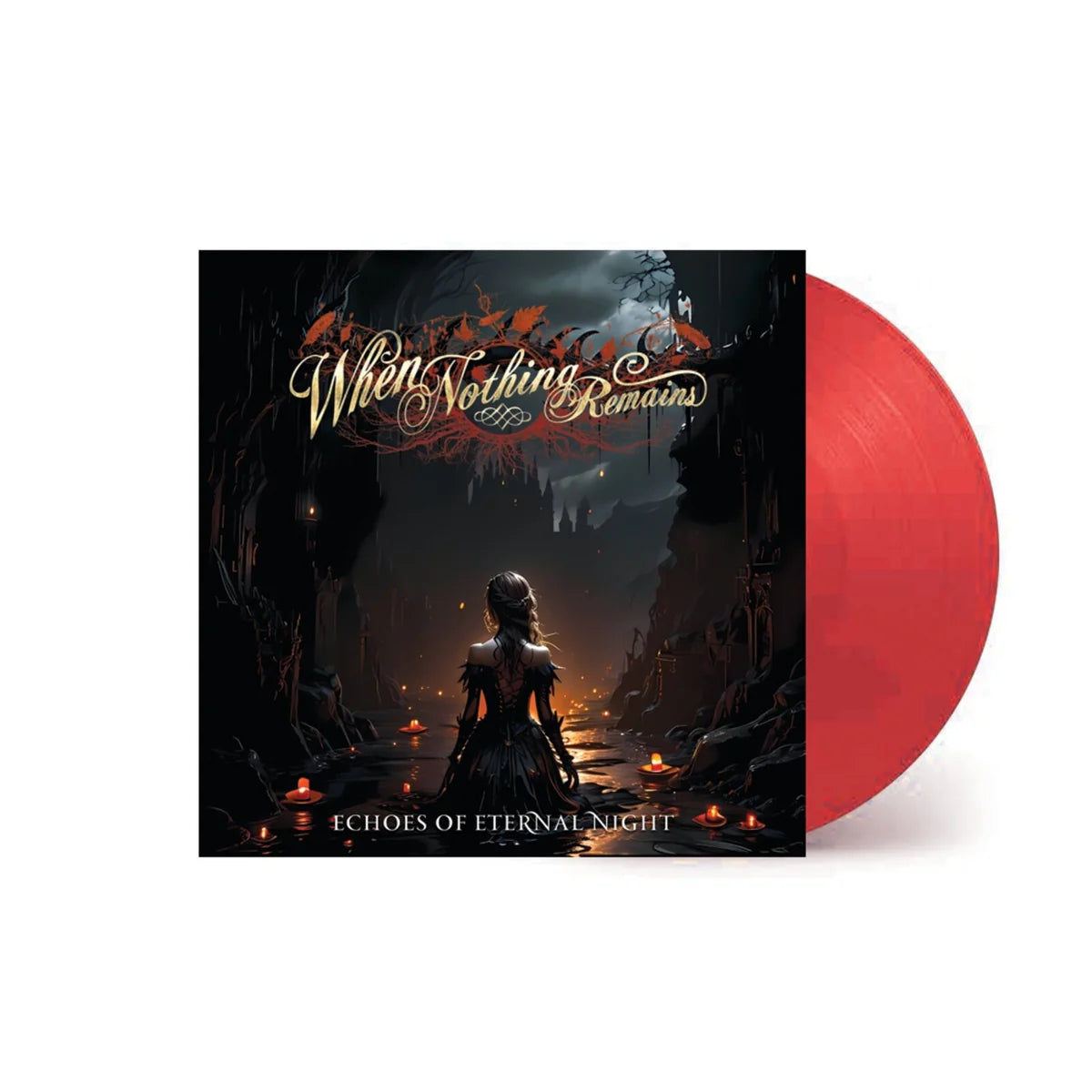 When Nothing Remains - Echoes of Eternal Night [Transparent Red Vinyl with printed inner sleeve]