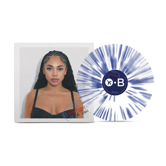 Jaz Karis - SAFE FLIGHT [LP White w/Cobalt Blue Starburst]