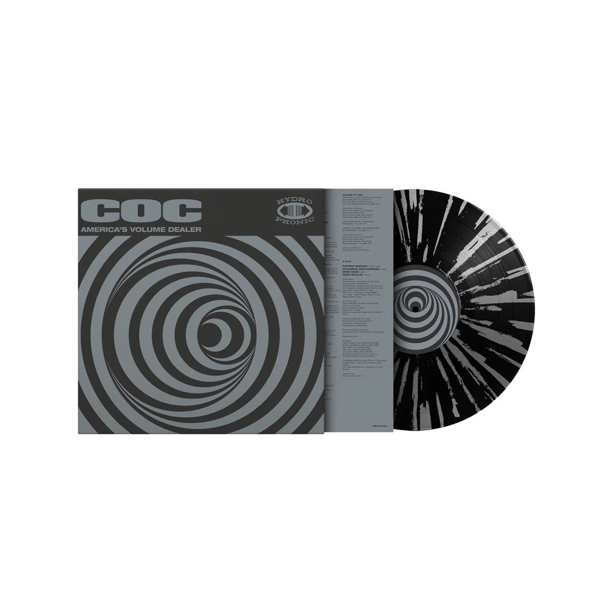 Corrosion of Conformity - America's Volume Dealer [Black & White Splattered Vinyl]