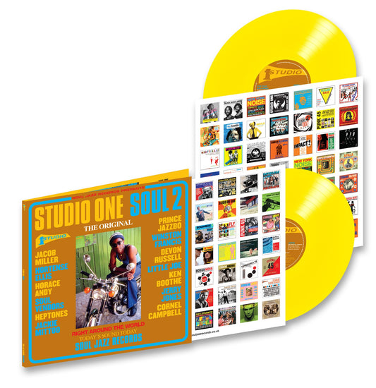 SOUL JAZZ Records pres. STUDIO ONE SOUL 2 [2LP Yellow]