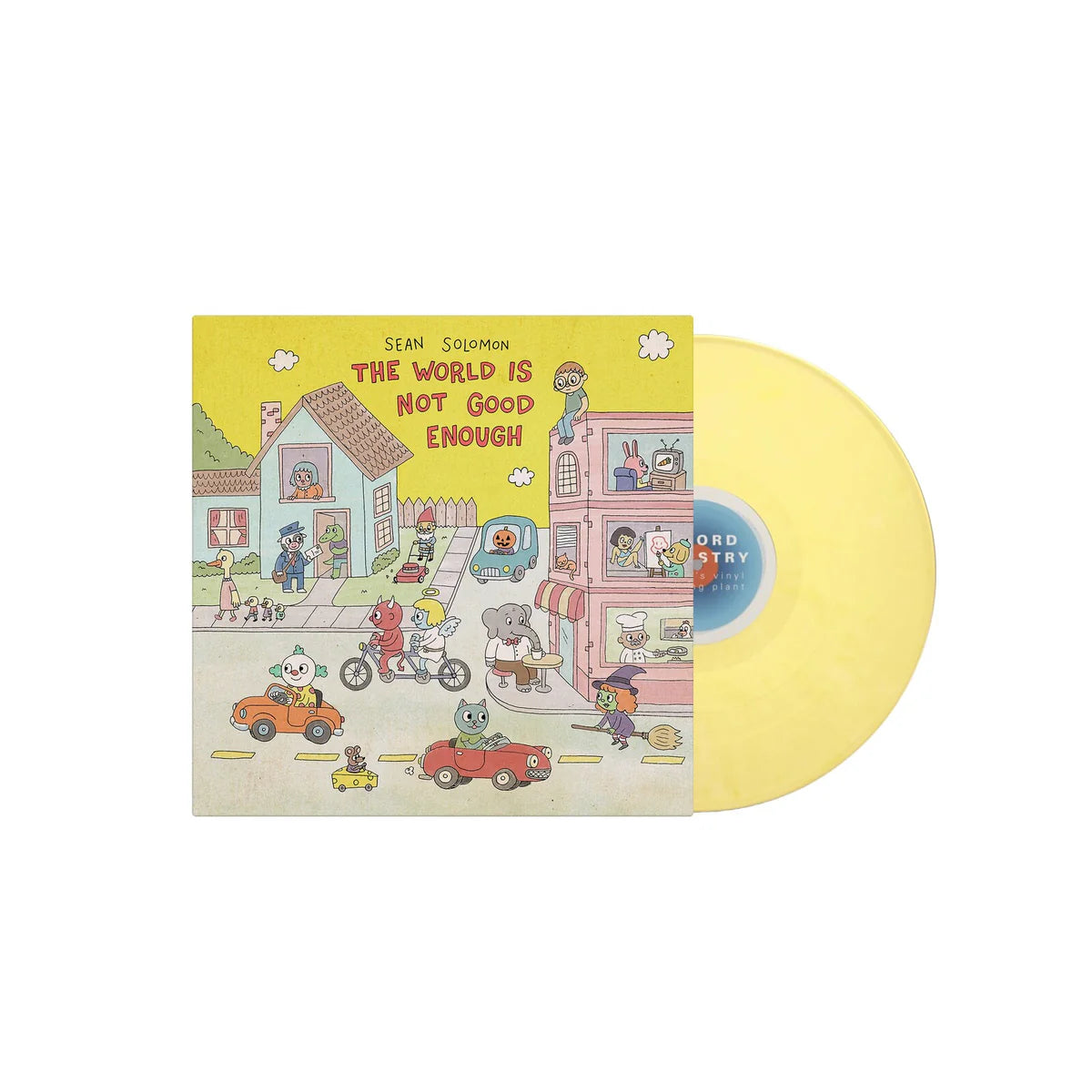 Sean Solomon - The World Is Not Good Enough [Lemon Ice Cream (Solid White & Solid Yellow)]