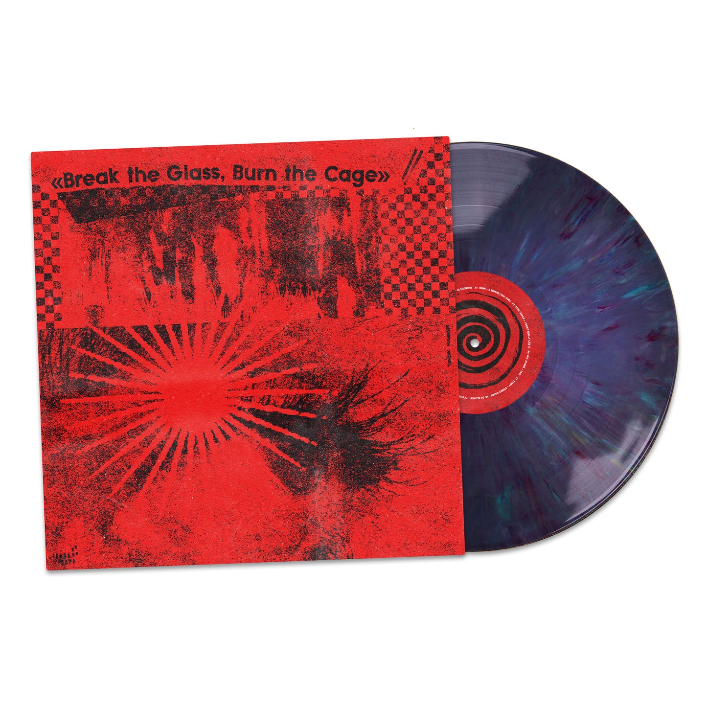 Various Artists - Break The Glass, Burn The Cage (The Sound of Indie Punk Rock) [Recycled Colour LP]