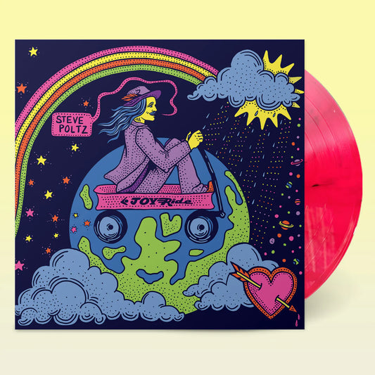 Steve Poltz - JoyRide [Neon Pink Swirl Vinyl]