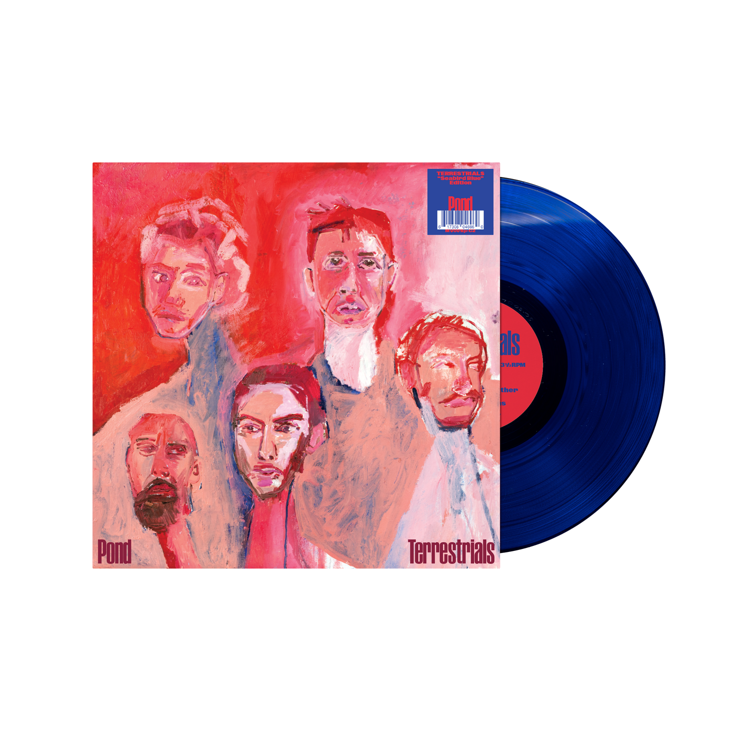 Pond - Terrestrials [Clear Blue Wave Vinyl]