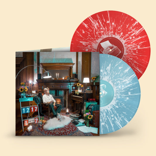 The Joy Hotel - Ceremony [Blue with White Splatter / Red with White Splatter]