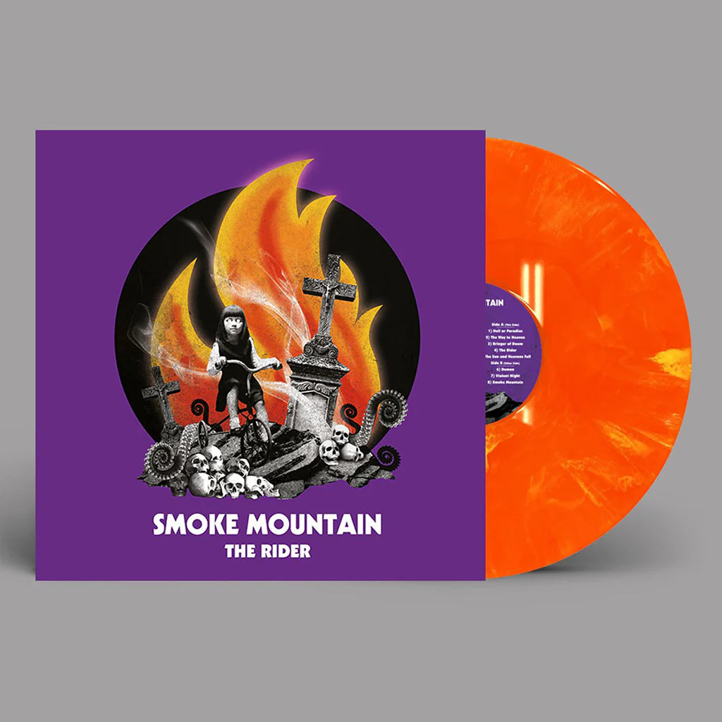 Smoke Mountain - The Rider [Orange with yellow swirl]