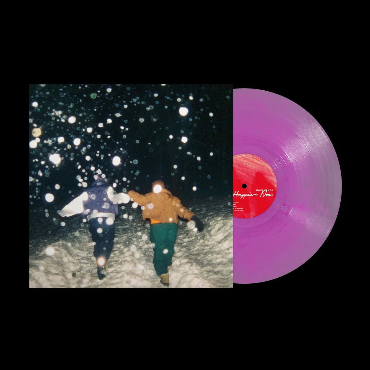Movements - Happier Now [Transparent Violet Vinyl]