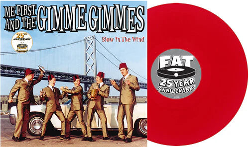 Me First and the Gimme Gimmes - Blow in the Wind [Apple Red vinyl]
