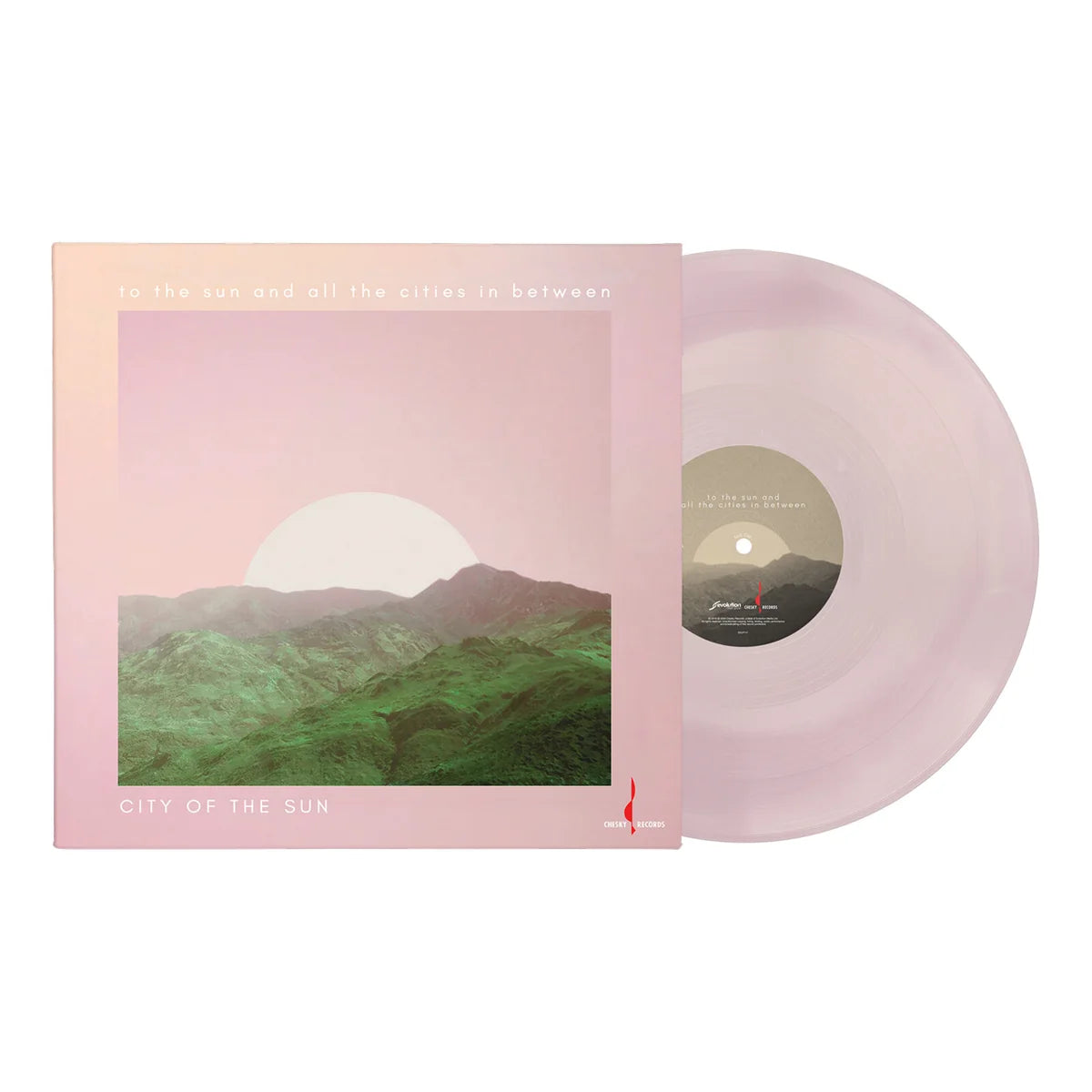 City of the Sun - To the Sun and All the Cities in Between [Pale Pink/Blush Vinyl 180g One-step Pressing LP]