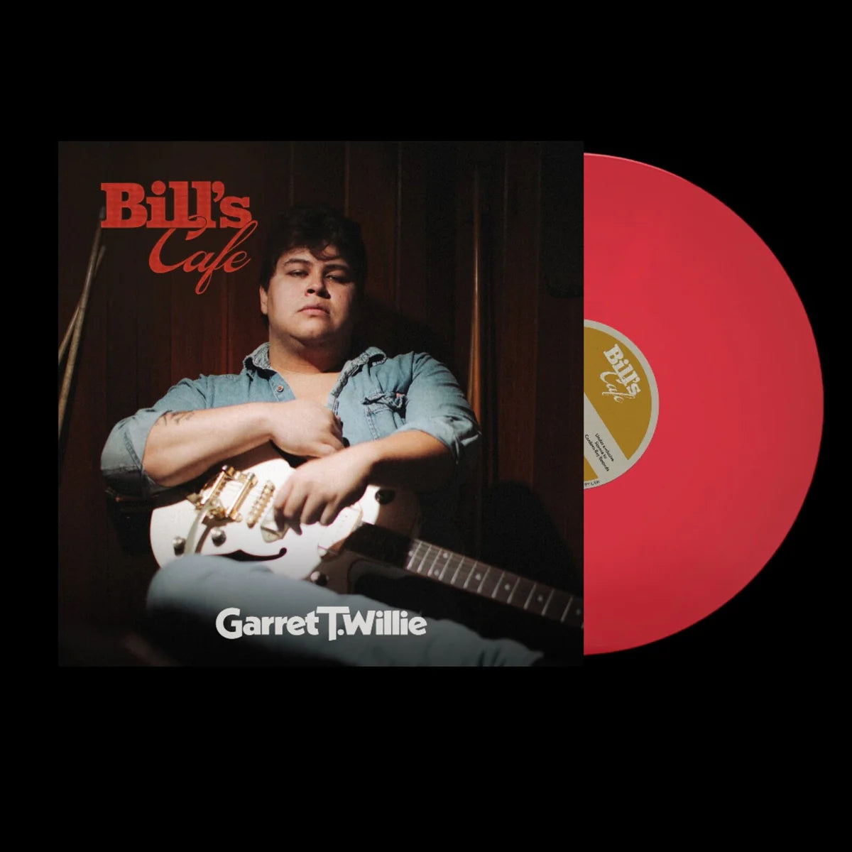 Garret T. Willie - Bill's Cafe [Red Coloured Translucent Vinyl]