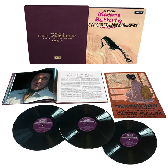 Luciano Pavarotti - Puccini: Madama Butterfly [3LP]