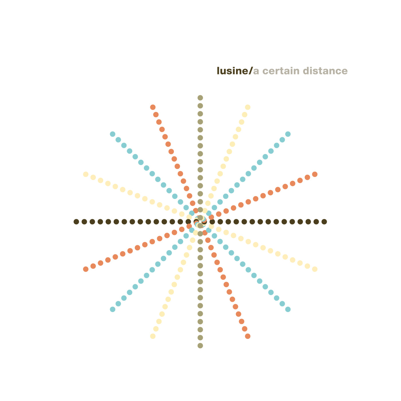 Lusine - A Certain Distance [2LP Transparent Orange & Teal]