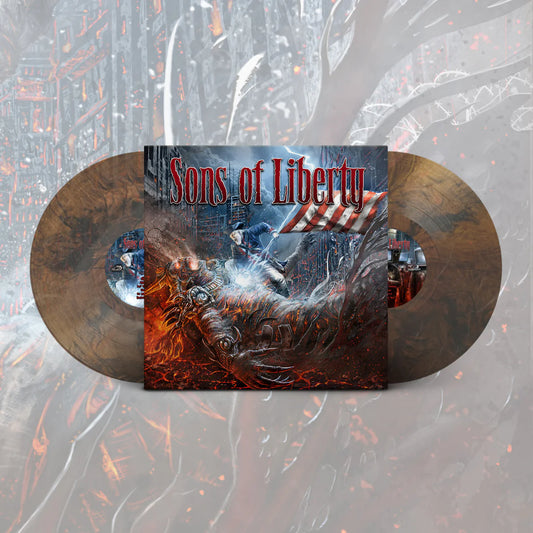 Jon Schaffer's Sons of Liberty - Thought Crimes (Volumes 1 & 2) [Double Transparent Marbled LP in Gatefold]