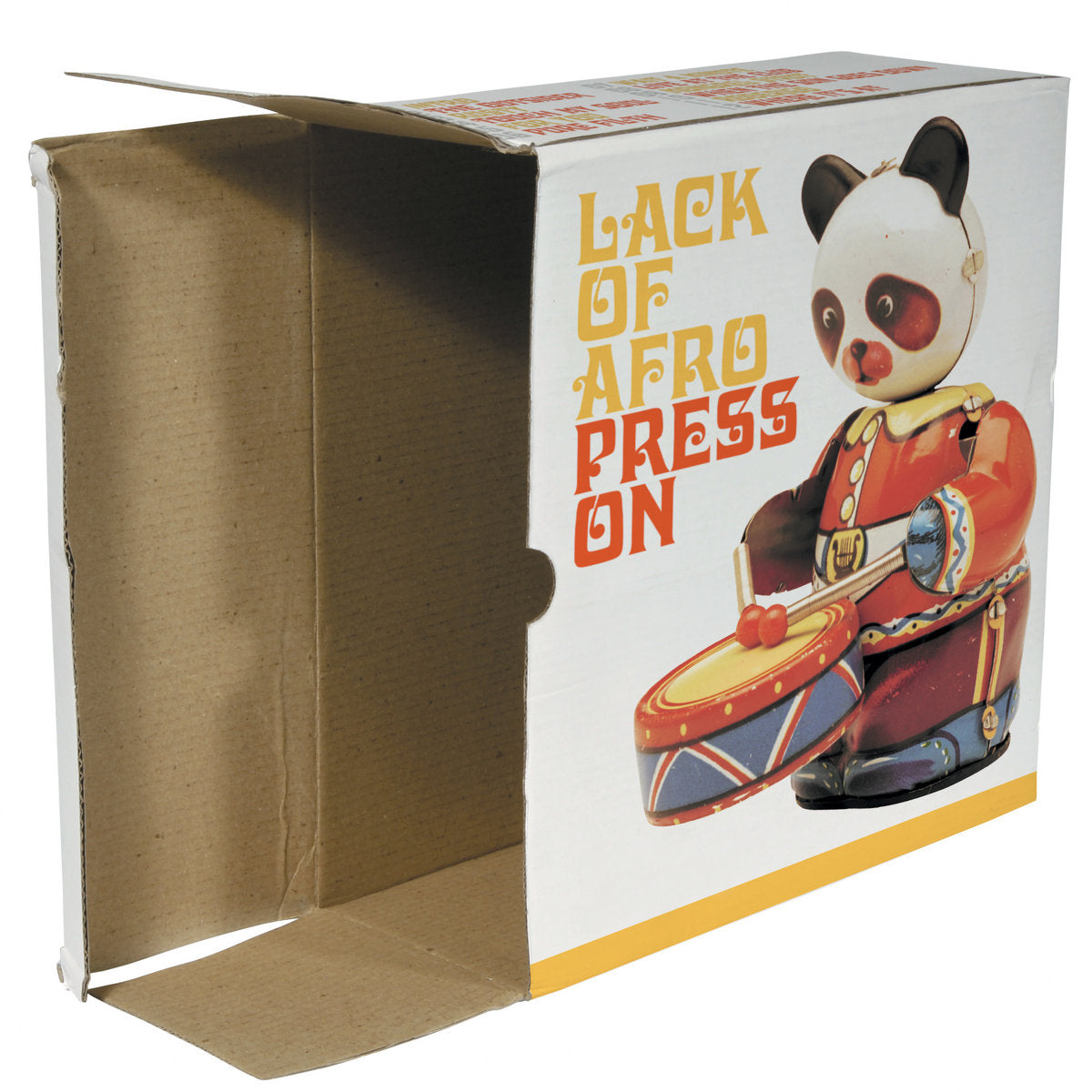 Lack Of Afro - Press On [Orange Heavyweight Vinyl]