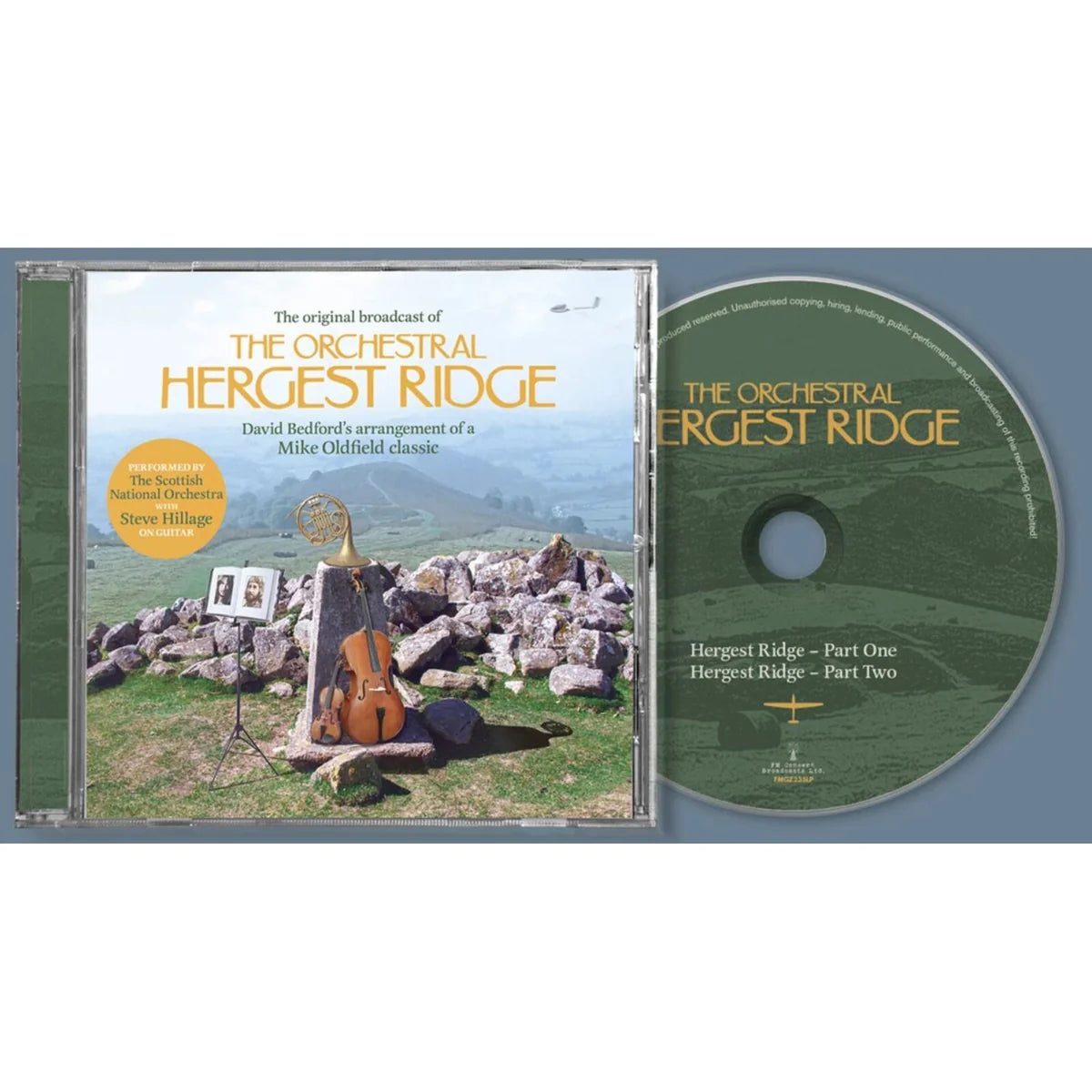 Mike Oldfield & David Bedford - The Original 1976 Broadcast of Orchestral Hergest Ridge [CD]