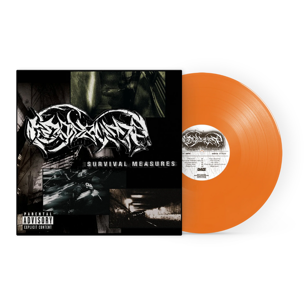 Headbussa - Survival Measures [Orange crush vinyl]