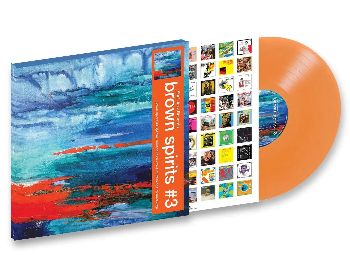 Brown Spirits - Brown Spirits #3 [Orange vinyl limited edition]