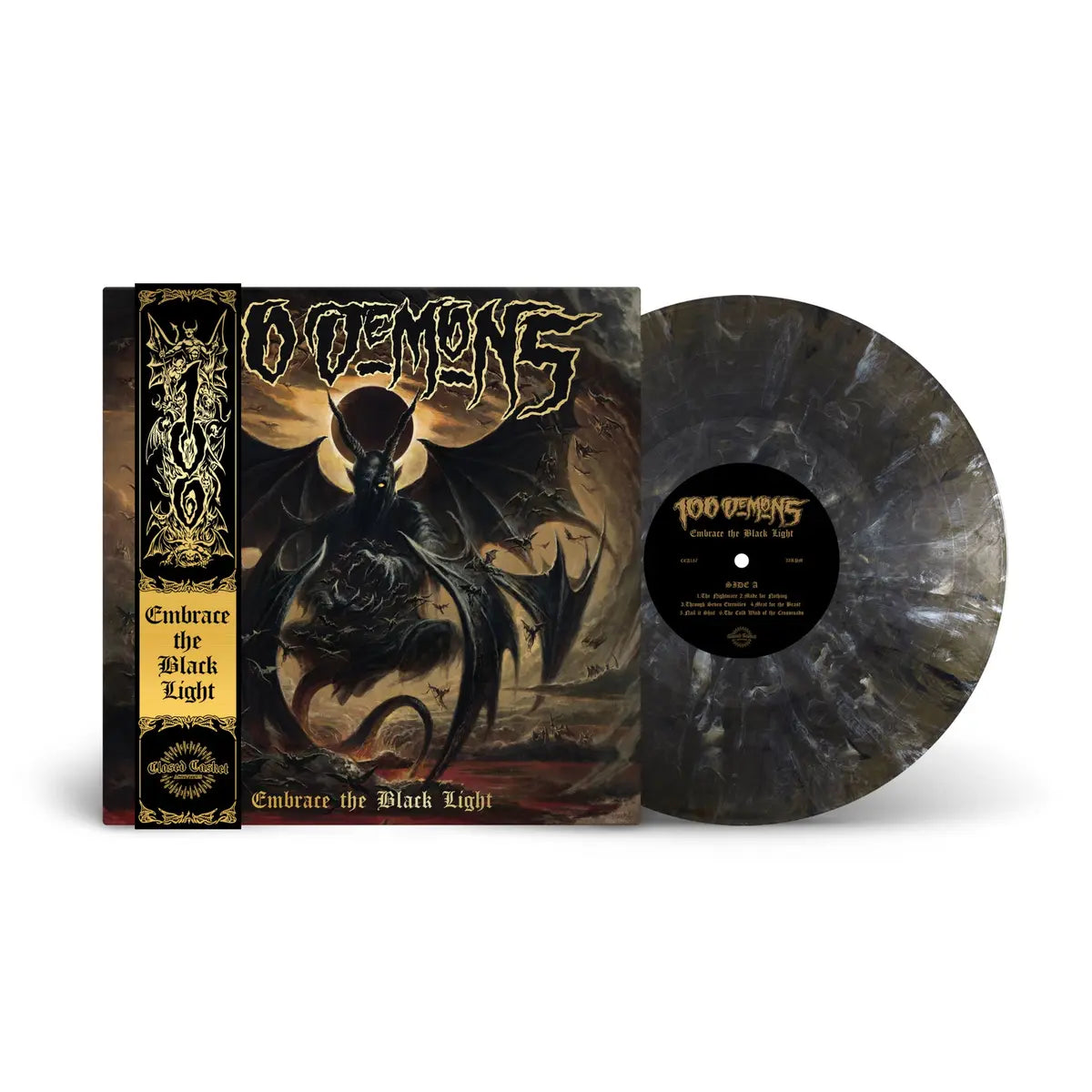 100 Demons - Embrace The Black Light [Onyx Marble Vinyl]