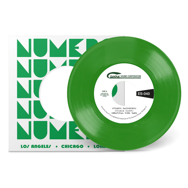 Unnatural Funk Band - Strange Happenings b/w Living In The Past [Natural Grass Colored 7" Vinyl]