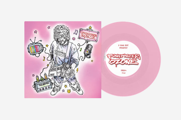 FUNKMASTER OZONE - Stankface / Bust A Move [7" Coloured Vinyl]