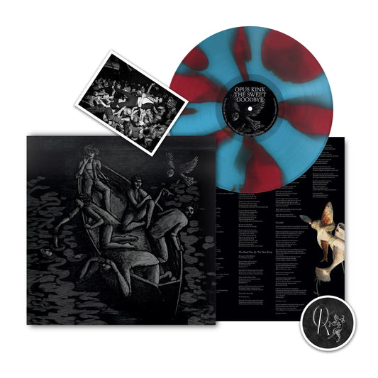 Opus Kink - The Sweet Goodbye [‘Opaque Dark & Pale Dusty Blue’ colour-in-colour pinwheel vinyl]