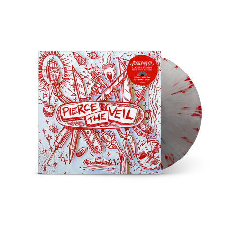 Pierce The Veil - Misadventures (10th Anniversary) [LP RED/SILVER]