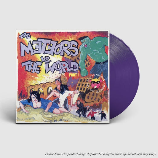 The Meteors - The Meteors Vs. The World Part I [purple vinyl]