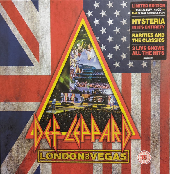 Def Leppard - London To Vegas [4CD/2 Blu Ray]