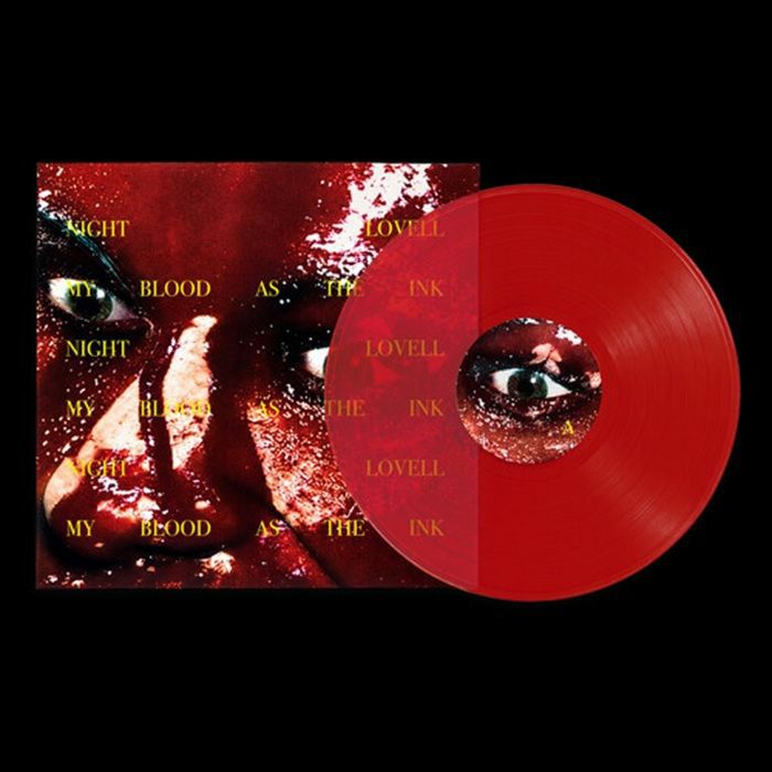 Night Lovell - MY BLOOD AS THE INK [Clear Red Vinyl]
