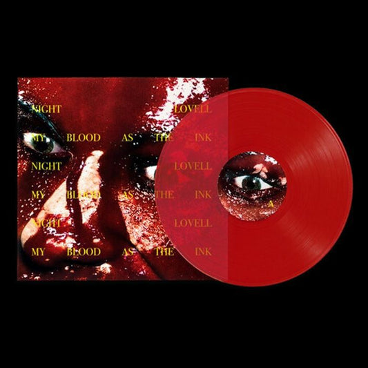 Night Lovell - MY BLOOD AS THE INK [Clear Red Vinyl]