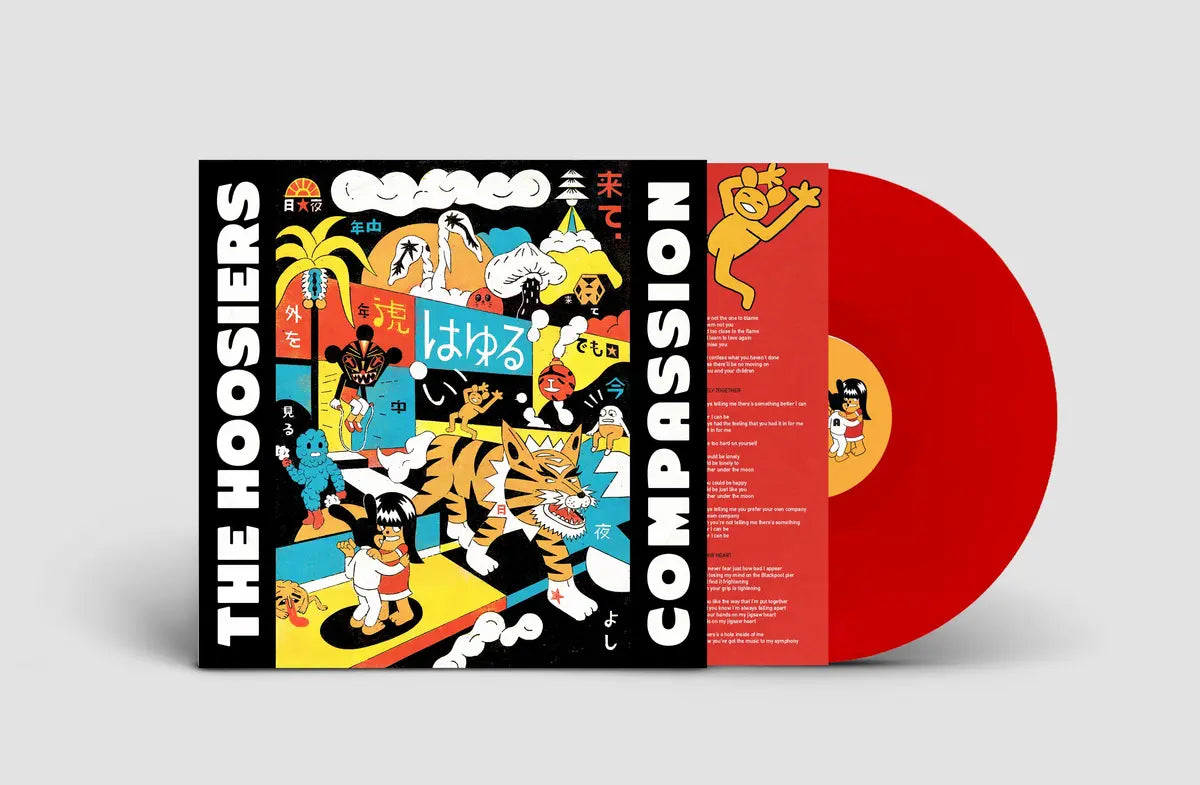The Hoosiers	- Compassion [limited edition red coloured vinyl with signed print]