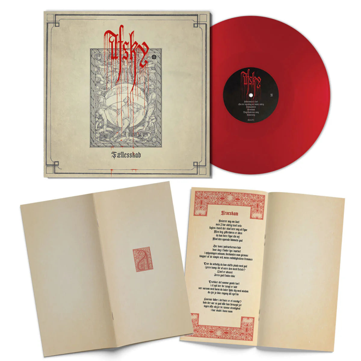 Afsky - Faellesskab [Red LP]