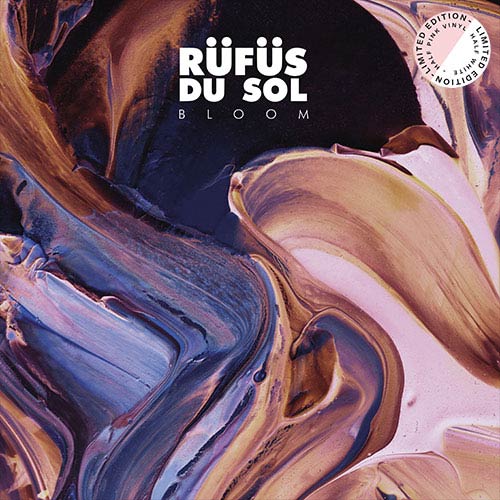 RÜFÜS DU SOL - Bloom LTD Edition PINK/WHITE HALF/HALF VINYL)
