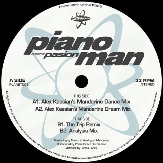 Pianoman - Pasion (Incl. Alex Kassian & The Trip Mixes)