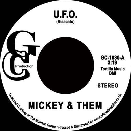 Mickey & Them - U.F.O. / Hey, Brother Man [7" Vinyl]