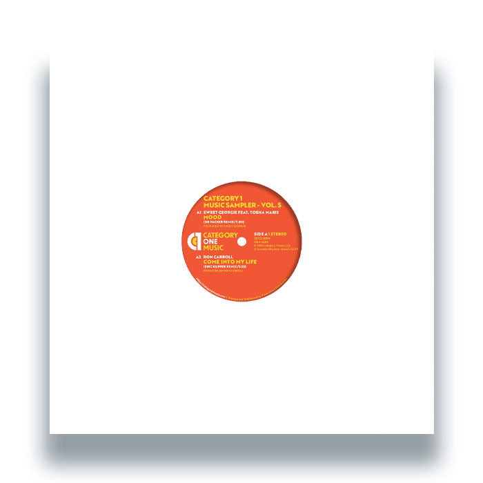 Sweet Georgie / Dr Packer / Ron Carroll / Eric Kupper / Groove Disciple / Tha RC Groove Project / Marc Cotterell - Category 1 Music Sampler - Vol. 5