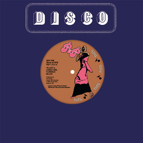 Florence Miller - I'm Just A Lonely Girl / The Groove I'm In [7" Vinyl]