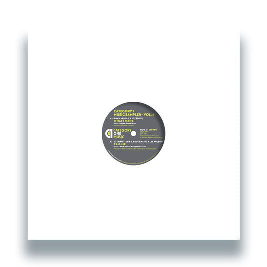 Ron Carroll / JoysSoul DJ Christian B / Rudi’Kastic /  Lee Wilson / Sweet Georgie / Ed Ramsey / Peter Mac - Category 1 Music Sampler - Vol. 4