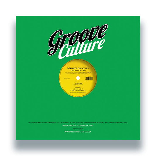 Definite Grooves - Disco Light EP
