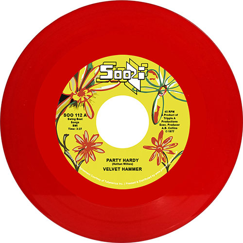 Velvet Hammer - Party Hardy (7" Mix) / Happy (7" Mix) [7" Red Vinyl] (RSD 2023)