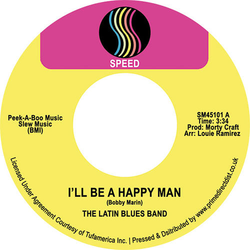 Latin Blues Band - I'll Be A Happy Man / Take A Trip [7" Vinyl] (RSD 2023)