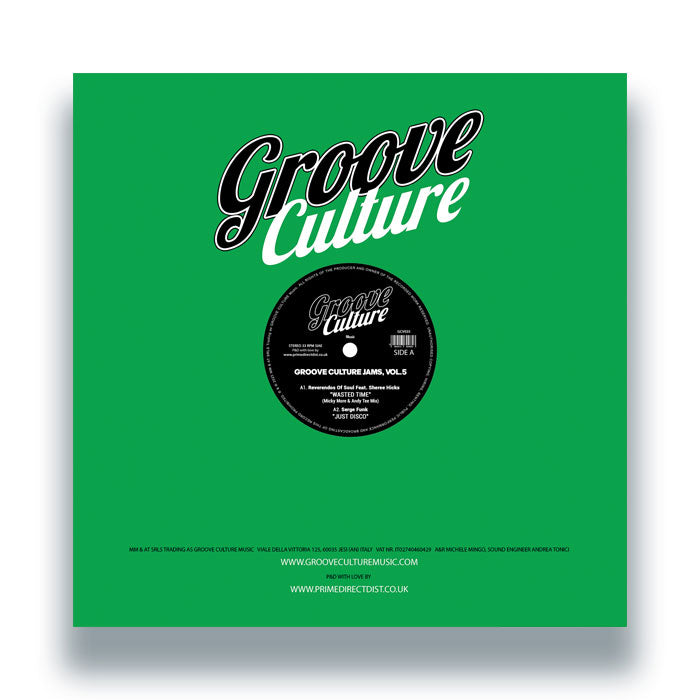Micky More & Andy Tee / Serge Funk / Reverendos Of Soul - Groove Culture Jams Vol.5