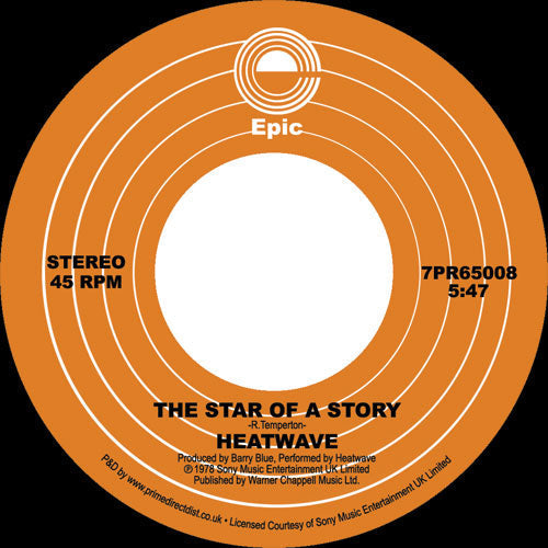 HEATWAVE - The Star Of A Story