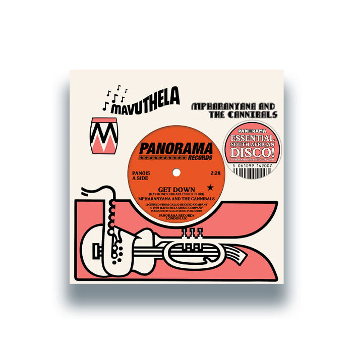Mpharanyana And The Cannibals / Mpharanyana And The Peddlers - Get Down / Disco  [7" Vinyl]