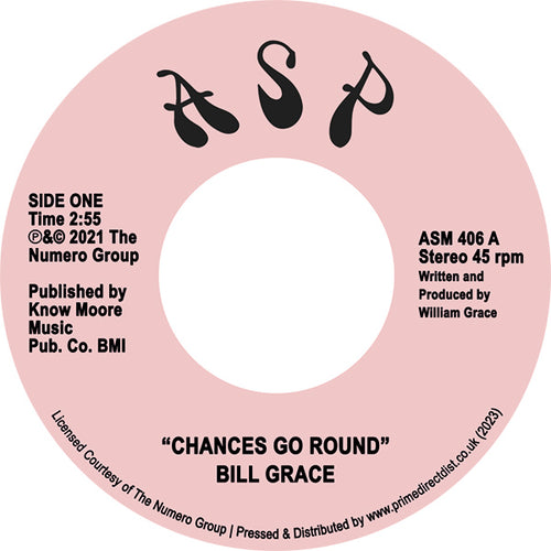 Bill Grace - Chances Go Round / Lonely [7" Vinyl] (RSD 2023)