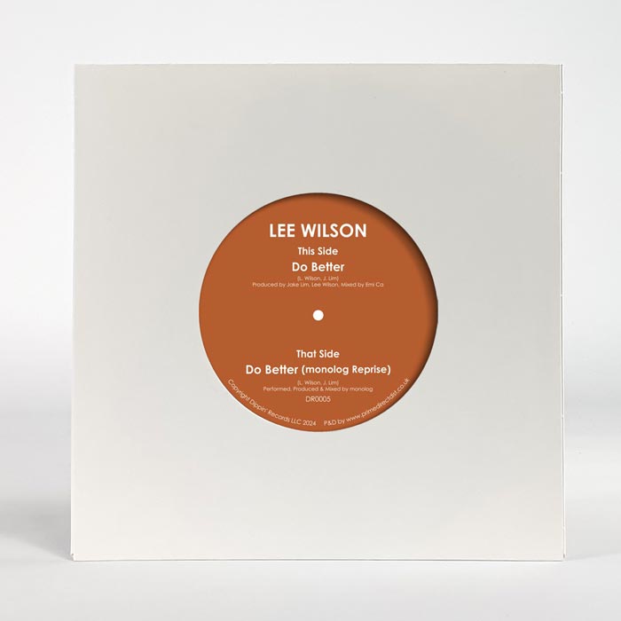 Lee Wilson - Do Better [7" Vinyl]